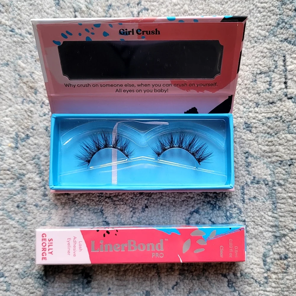 🌿Silly George LinerBond Pro Lash System (Girl Crush Lashes & Clear Liner)🌿 - Picture 4 of 12